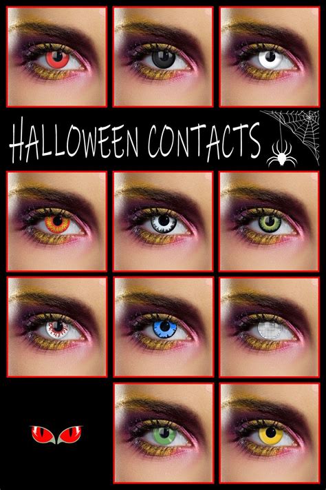 eye contacts spirit halloween